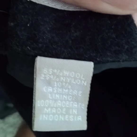 J.Crew Wide Leg Wool Cashmere Blend Trouser Pant Black Size 10 - Picture 4 of 7